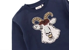Wheat sweatshirt Goat Terry sea storm